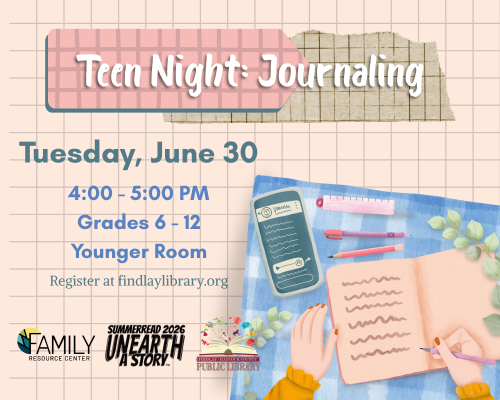 Teen Night: Journaling