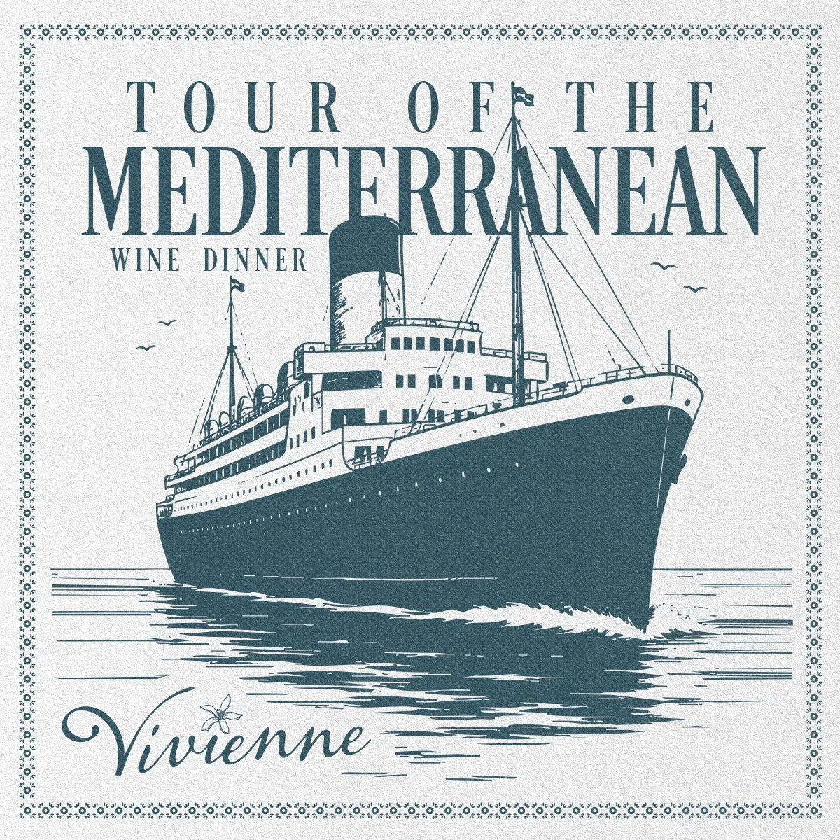 Vivienne Mediterranean Wine Dinner
