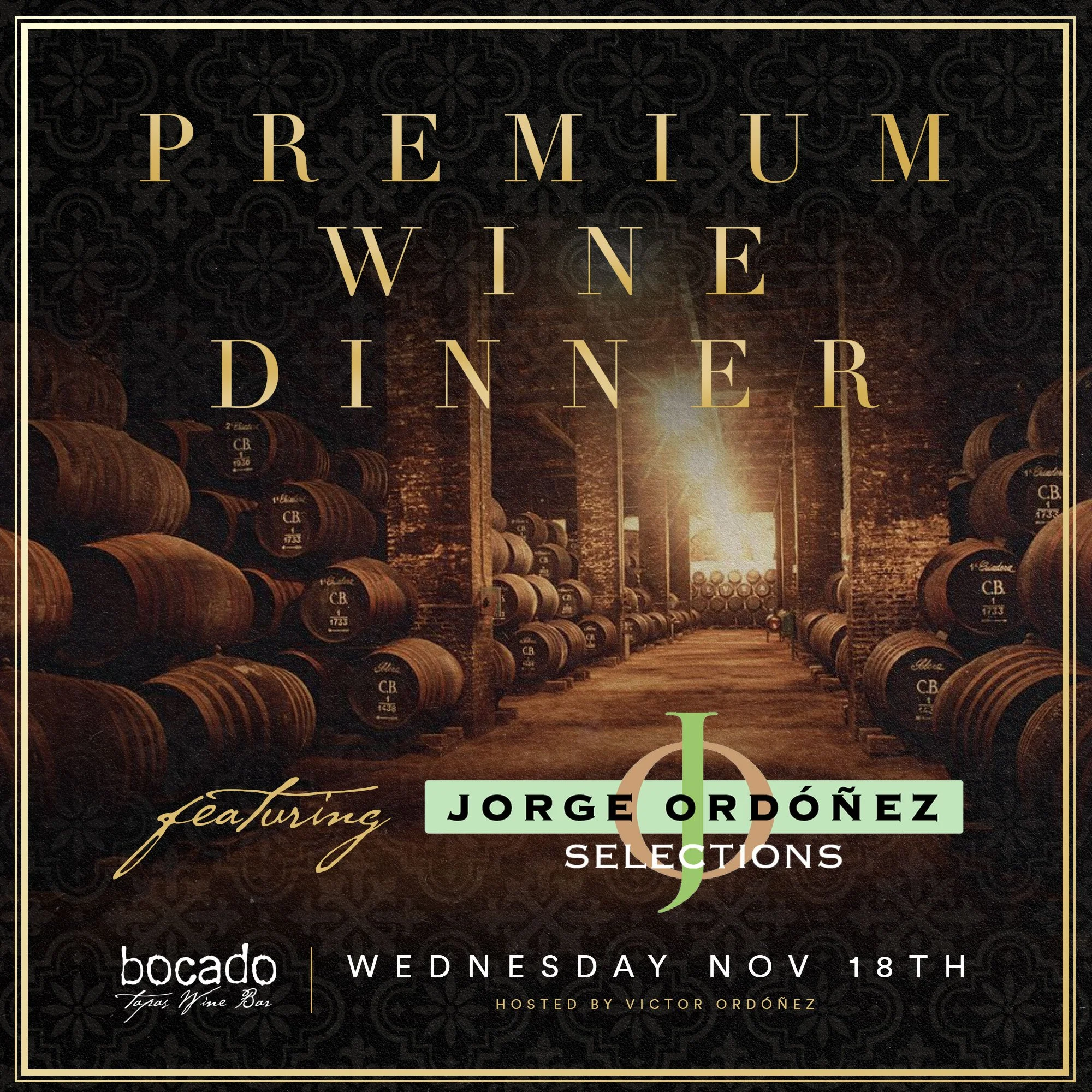 Jorge Ordóñez Premium Wine Dinner