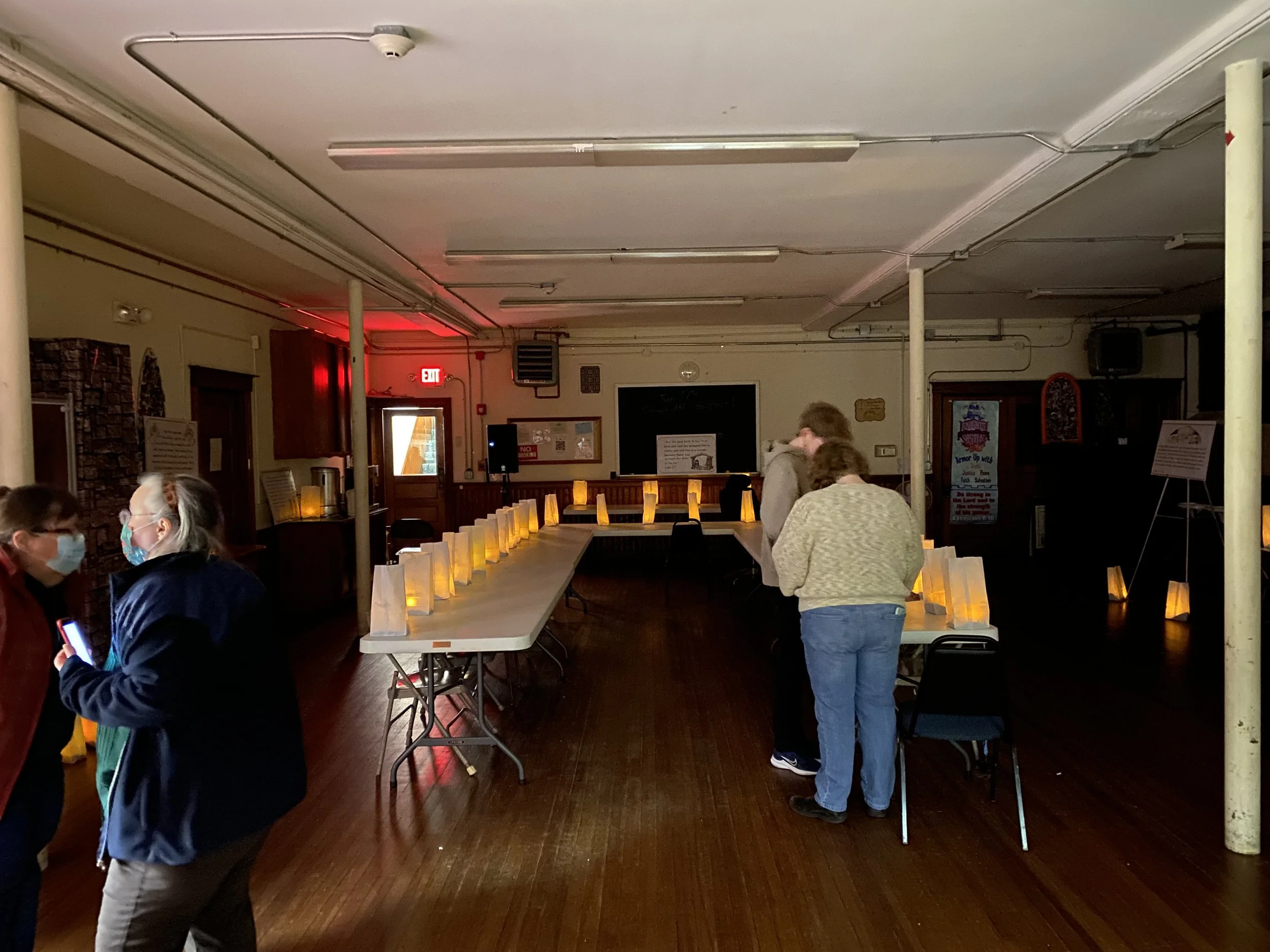 Come Hear the Christmas Story - Indoor Luminary Walk
