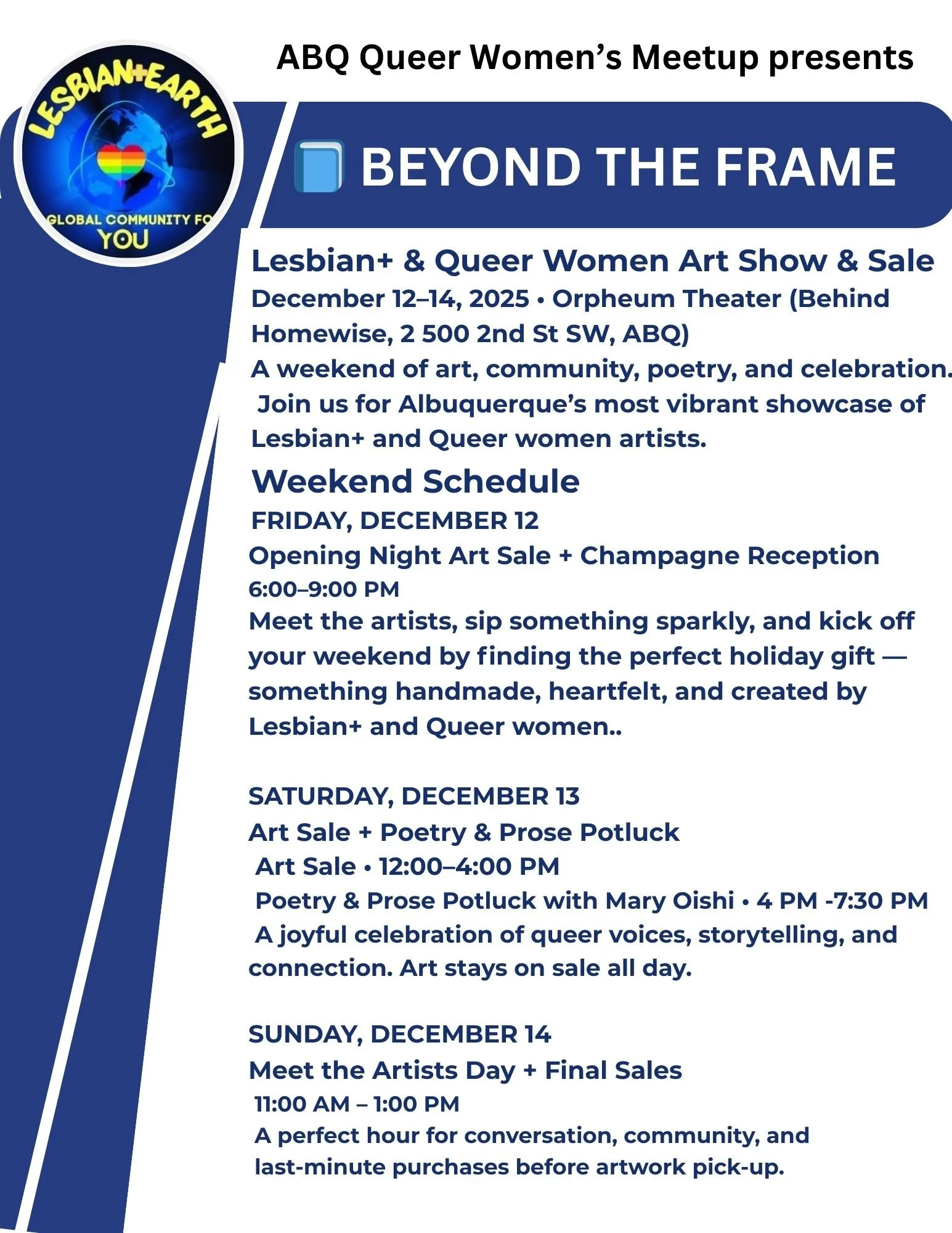 Beyond the Frame: Meet the Artists Day