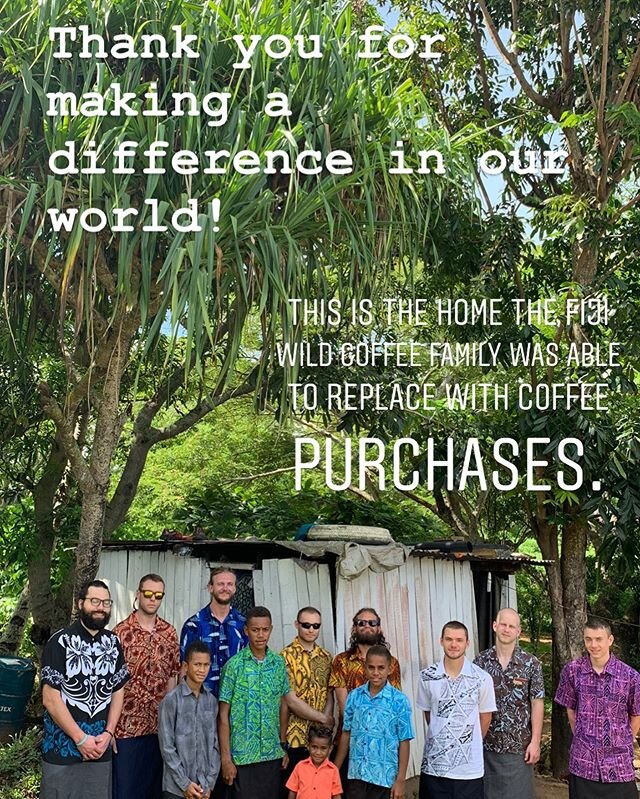 👣Opportunities are created when we work together. 👣This was the first time we were able to complete the circle | our Fijian friends harvested coffee, we bought it from them, roasted it in the US, fundraised with the coffee for Christmas gifts, then