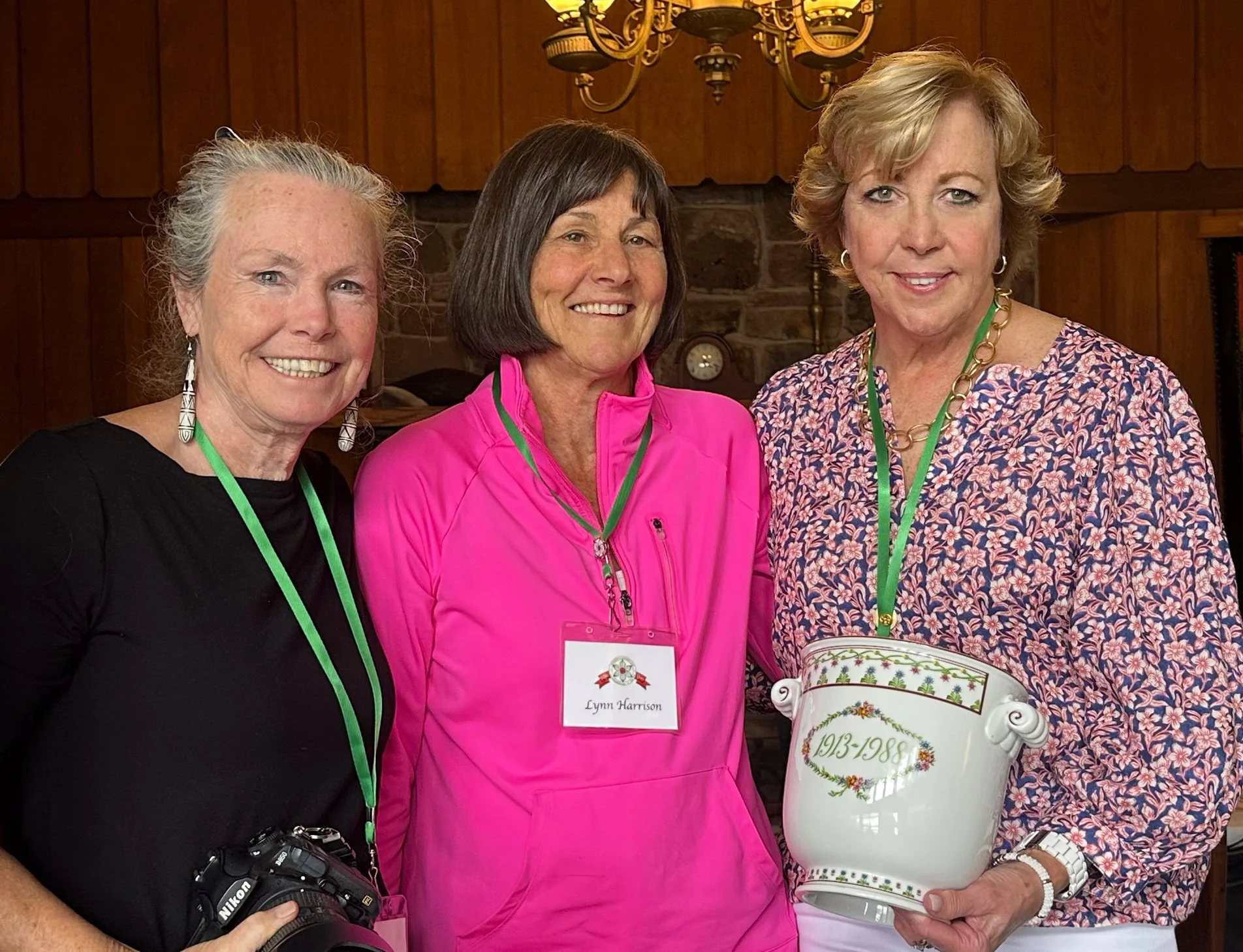 Donna Baribeau Receives the Gretta Prince Memorial Cachepot
