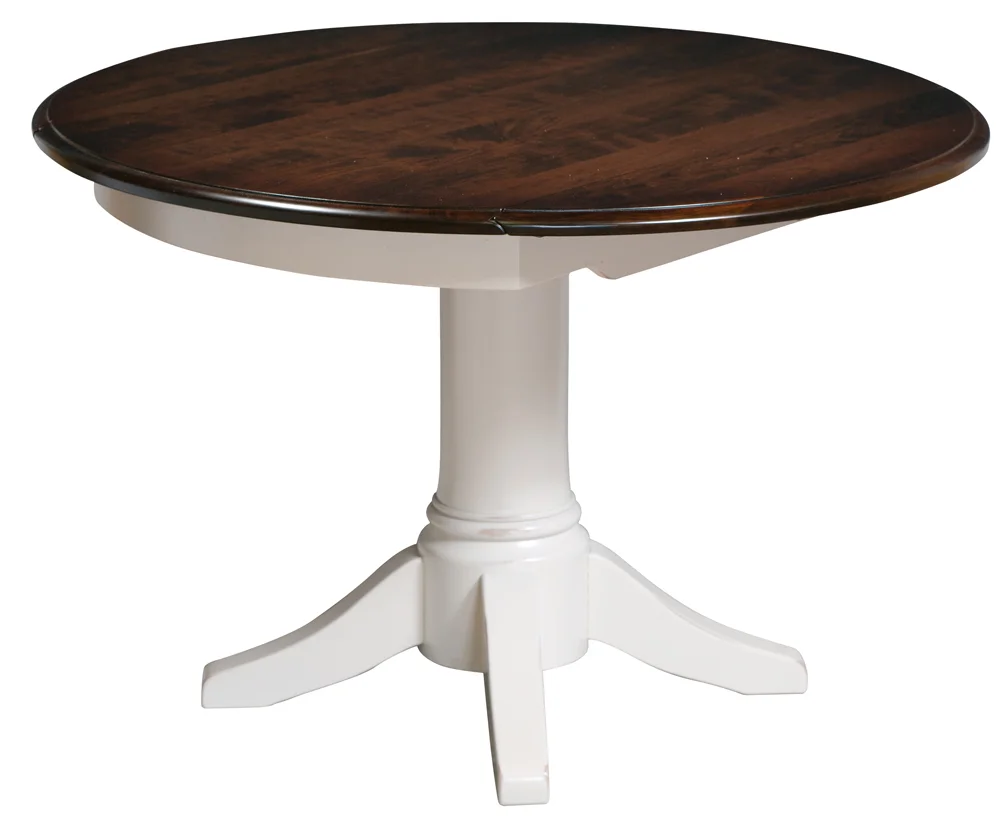 Single Pedestal Drop Leaf Table