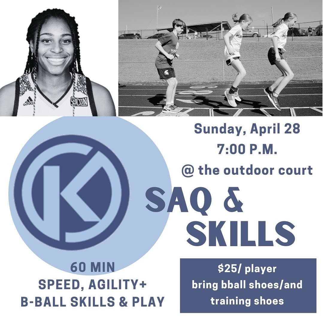 Pull up to our outdoor spot for a Sunday Grind 🏀
Finish your weekend with speed &amp; skills. 

Workout brought to you by Kinetic Performance Training and Jada Gwinn 

#kpt #runlifttrain #basketball #hardwork