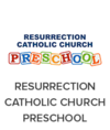 Resurrection Catholic Church Preschool Orlando Catholic Schools