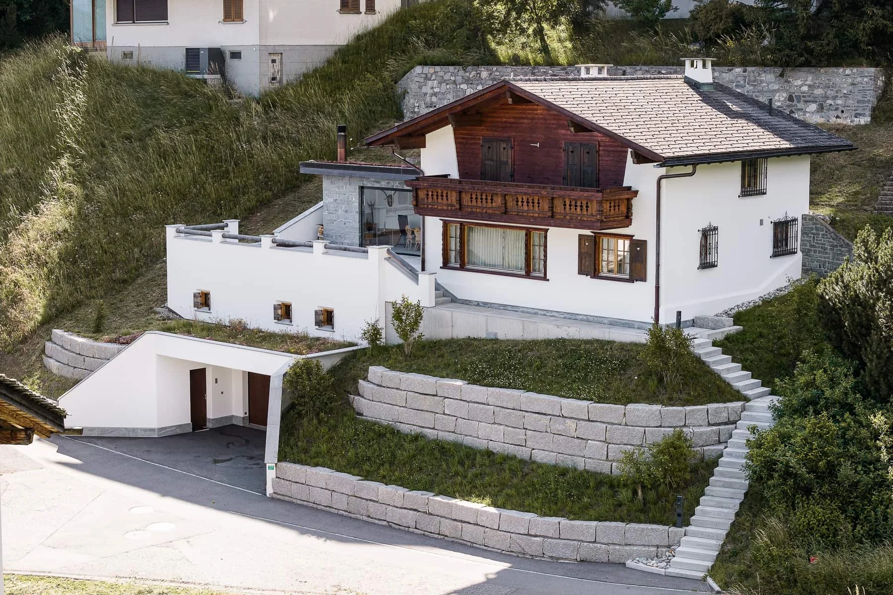 Cuminols: Garagenanbau, Valbella