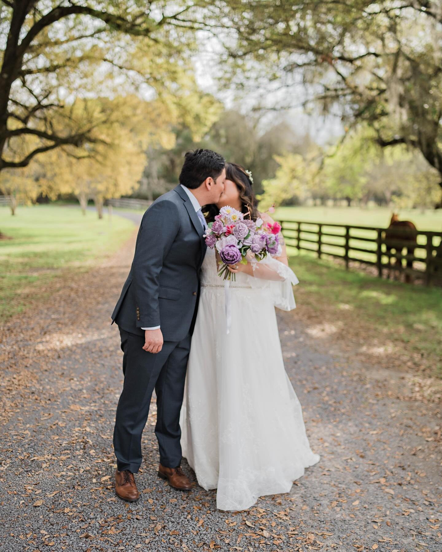 More from Sunshine + Joseph&rsquo;s wedding day back in March. We can&rsquo;t wait to finish their wedding and deliver it to these two! 

Vendors //
Venue: @all4onefarms 
Makeup: @studiobride @hello_cathee 
Hair: @studiobride 
Catering: @biscottisjax