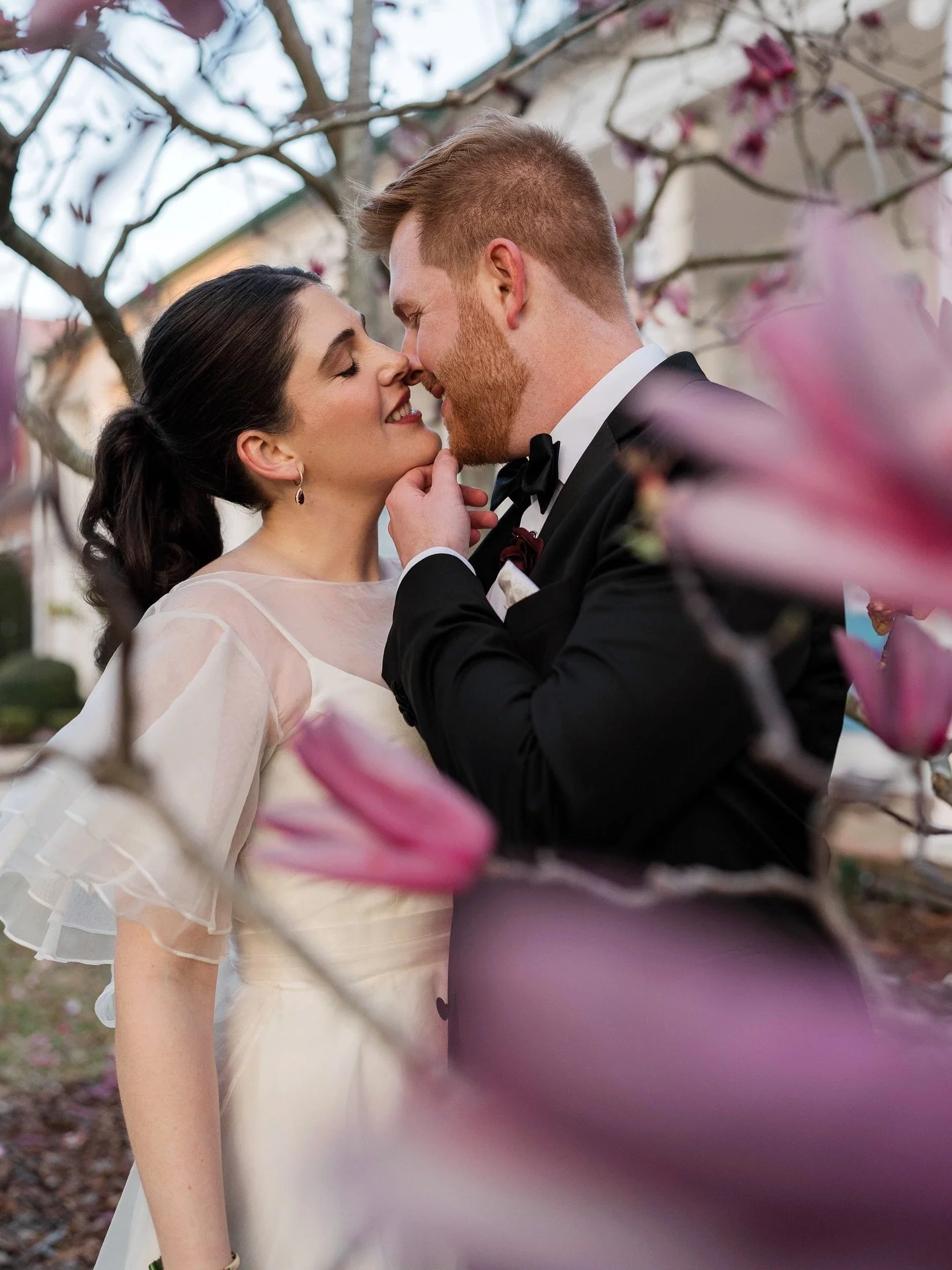 Lauren + Jackson are married! 1.31.26 🤍

Their day was intentional, joyous and so so beautiful. Everyone cried during their vows (including us), so much thought into meaningful details and thrifted vintage items, the wind and cold ended up being our