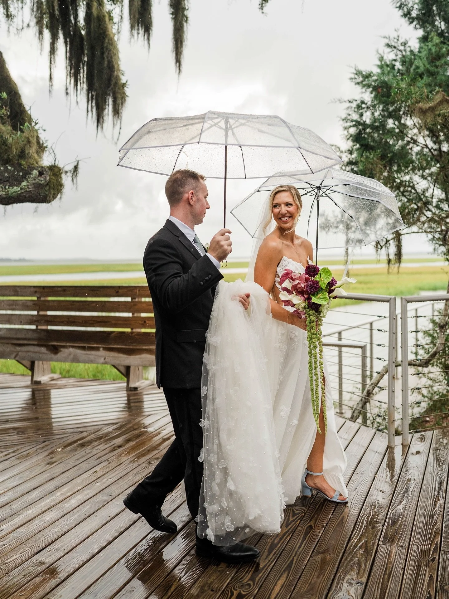 Justine + Cody are married! 9.4.26 🤍

Kicked off our fall wedding season with these two and the rain made their intimate destination wedding in Amelia Island that much more magical

The Vendor Team //
Venue: @omniameliaisland [ walkers landing ]
Pho