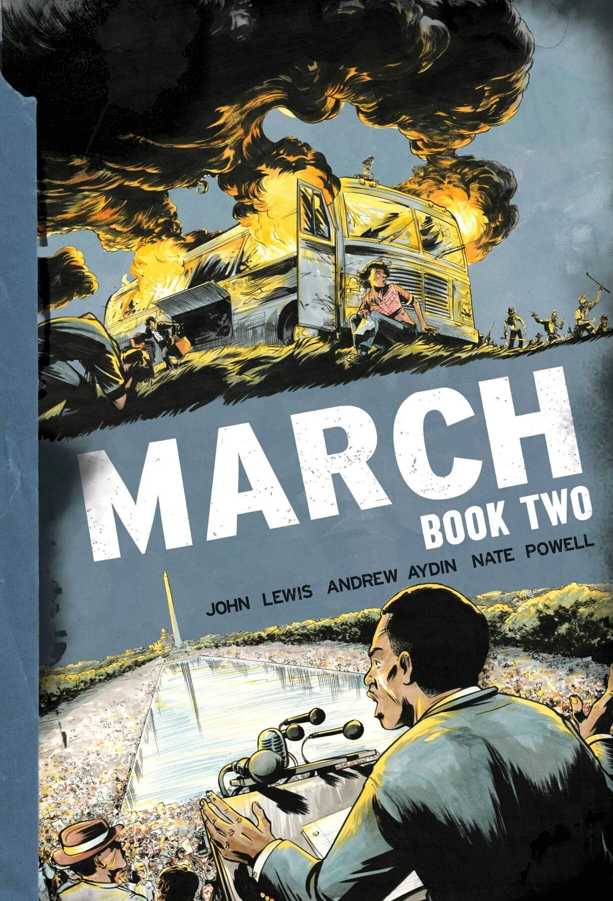 March: Book Two by John Lewis, Andrew Aydin, Nate Powell