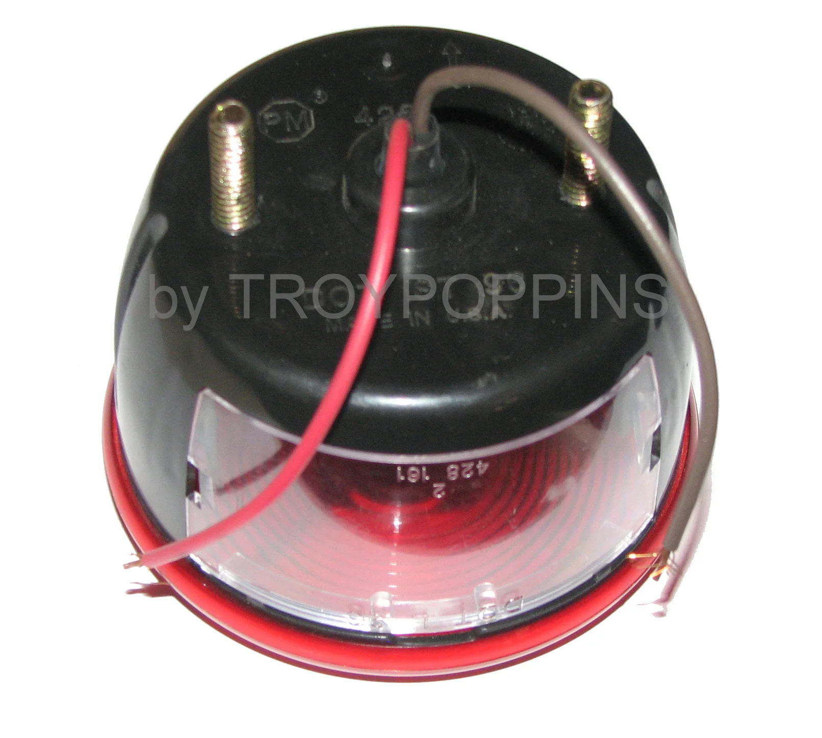 837303 ONE (1) NEW OEM GLASS RECTANGULAR HEADLIGHT HALOGEN SEALED BEAM