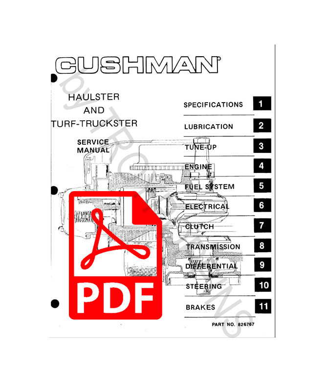Cushman Manuals X Tremedist Com, Cushman Turf Truckster Wiring Diagram