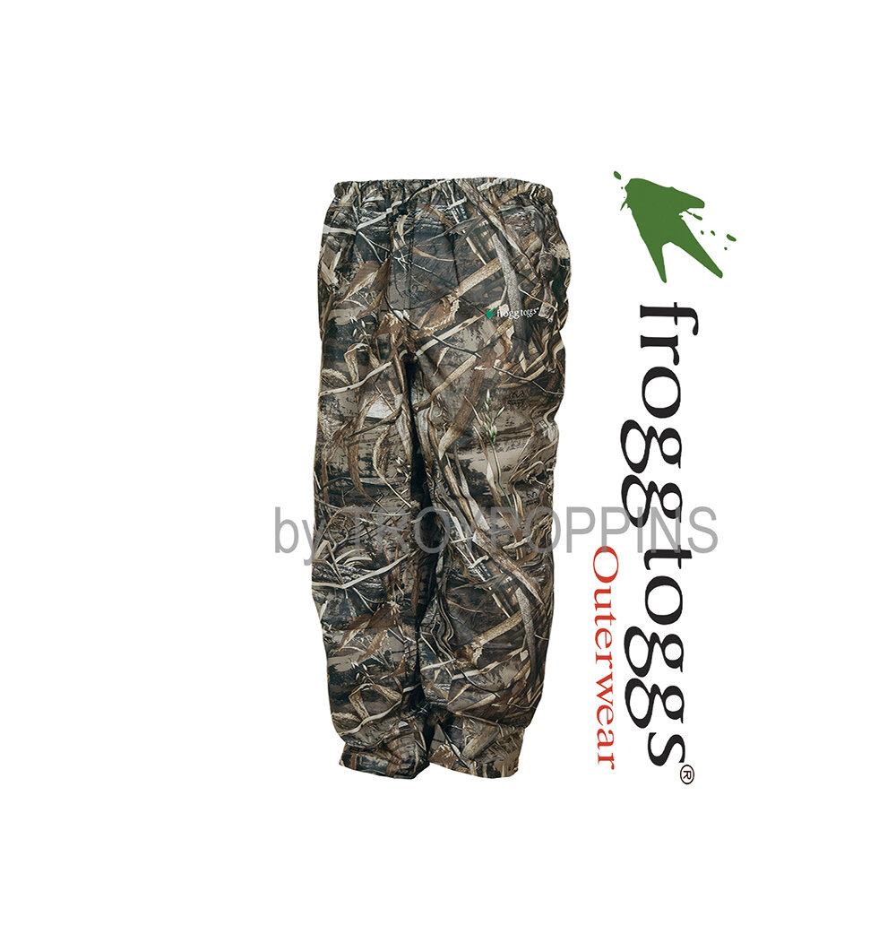 Frogg Toggs Classic Pro Action Realtree Max 4 waterproof hunting pants NEW 3XL 