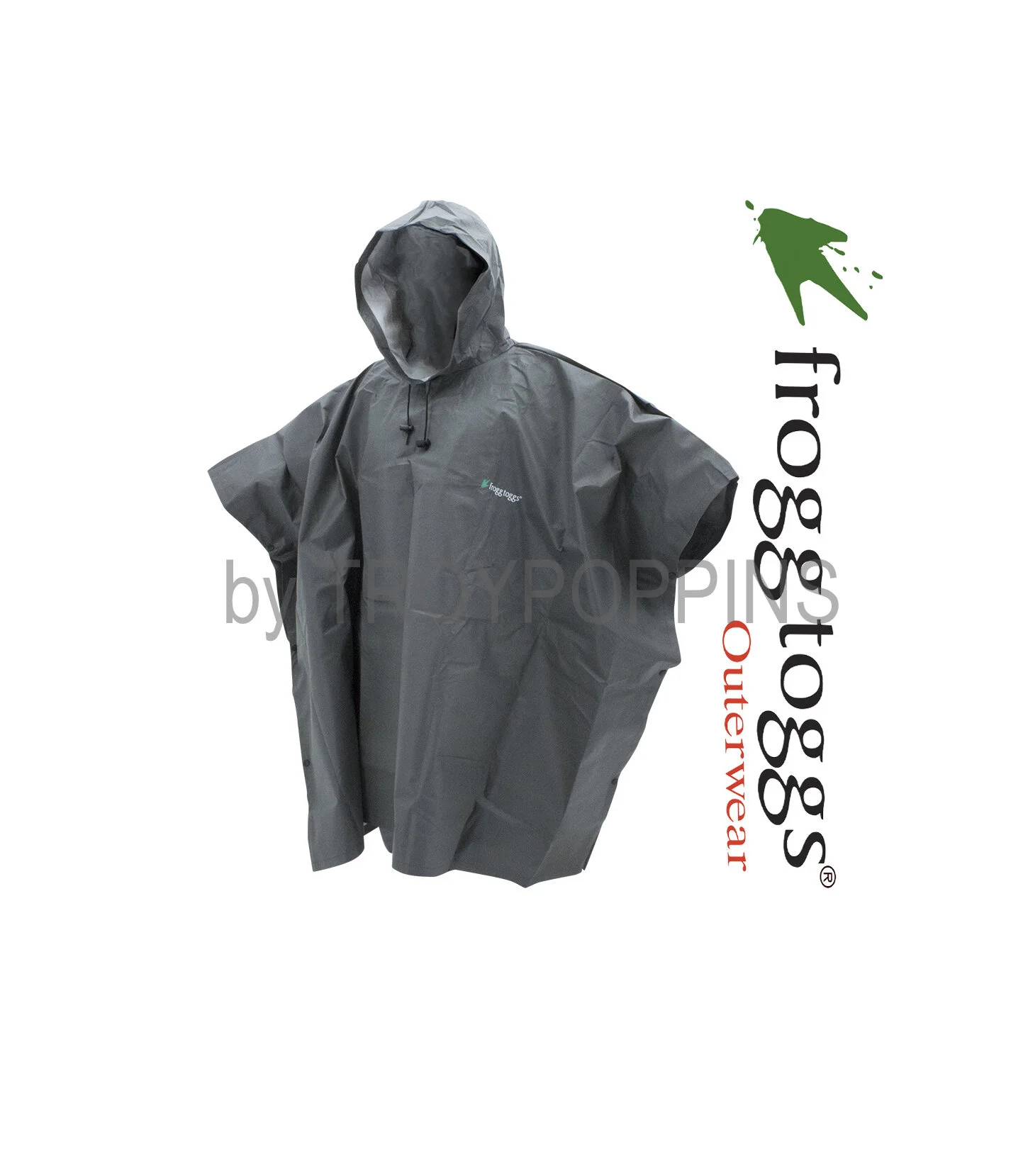 FTP1714 FROGG TOGGS ACCESSORYONE (1) NEW PONCHO RAIN GEAR EMERGENCY