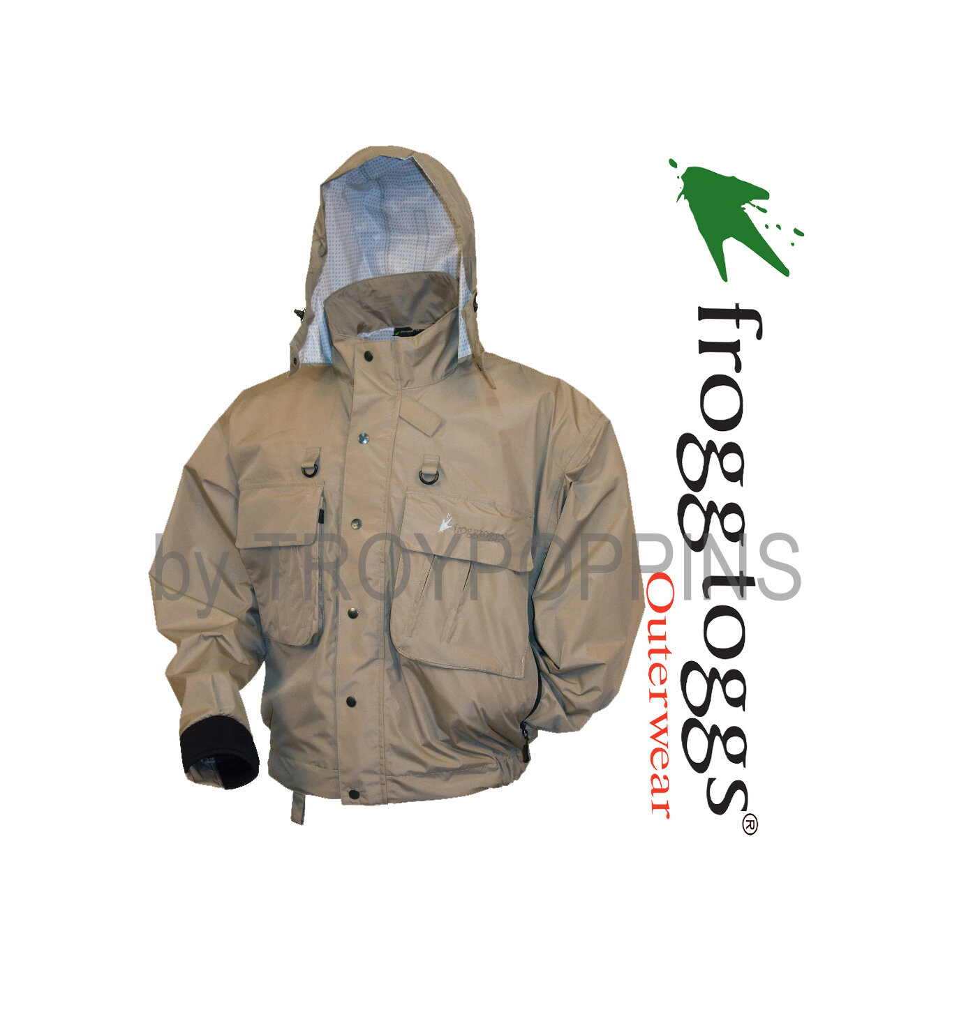 FROGG TOGGS Mens Cascades Sportsman Pack Jacket NT1103-09 Forest Green