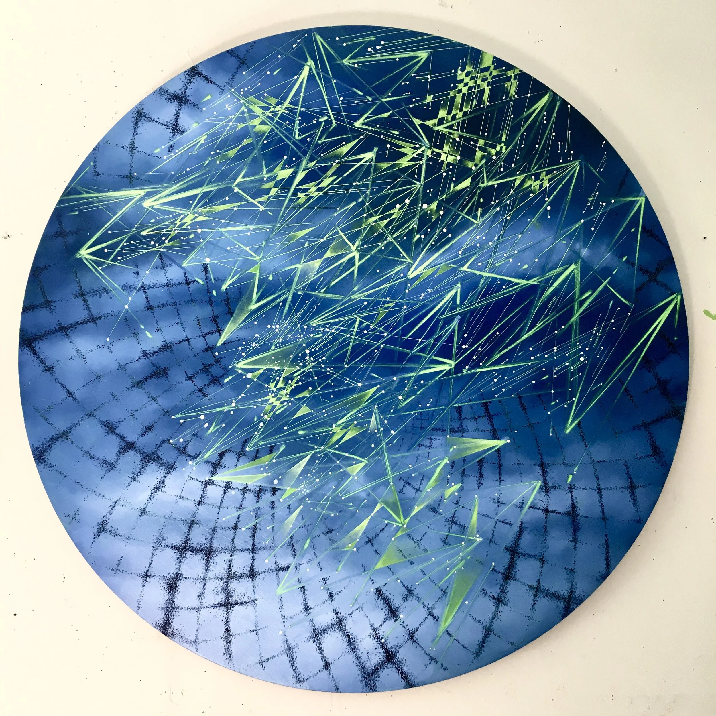 'Interface' 2022 30" Diameter 