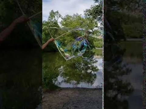 Big vanishing bubble