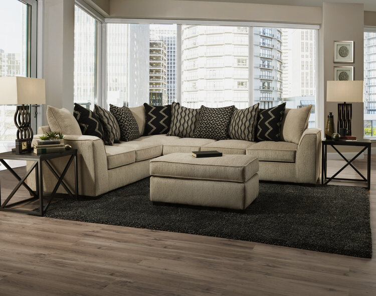 2600 fawn sectional — Peak Living