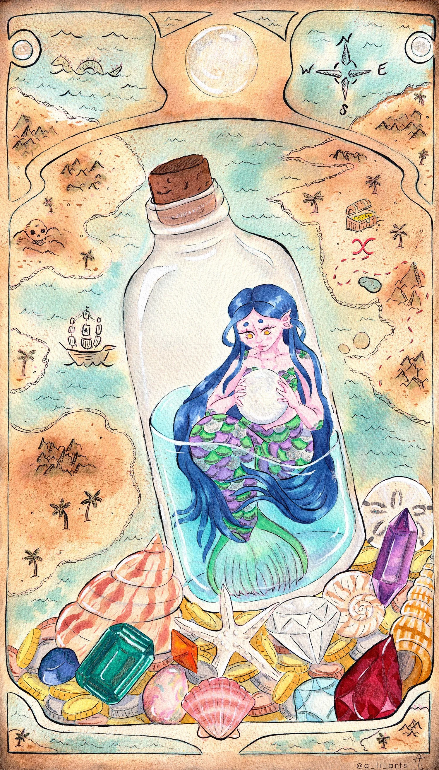 Mermaid In A Bottle Scanned Version.jpg