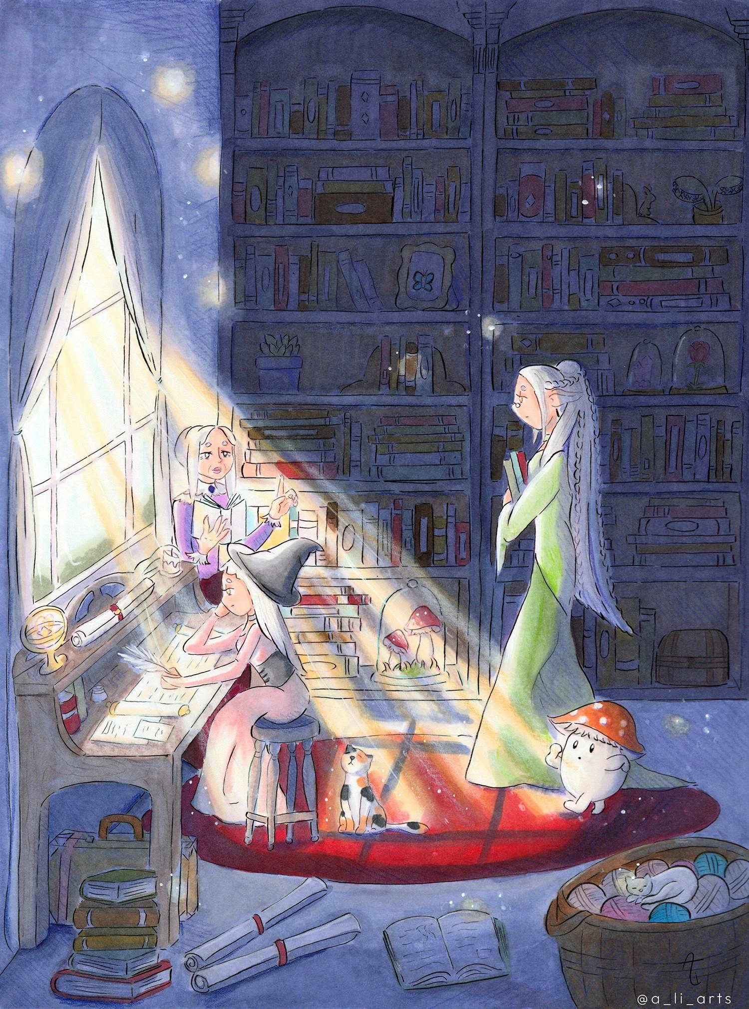 Lady Thisledown's Library.jpg