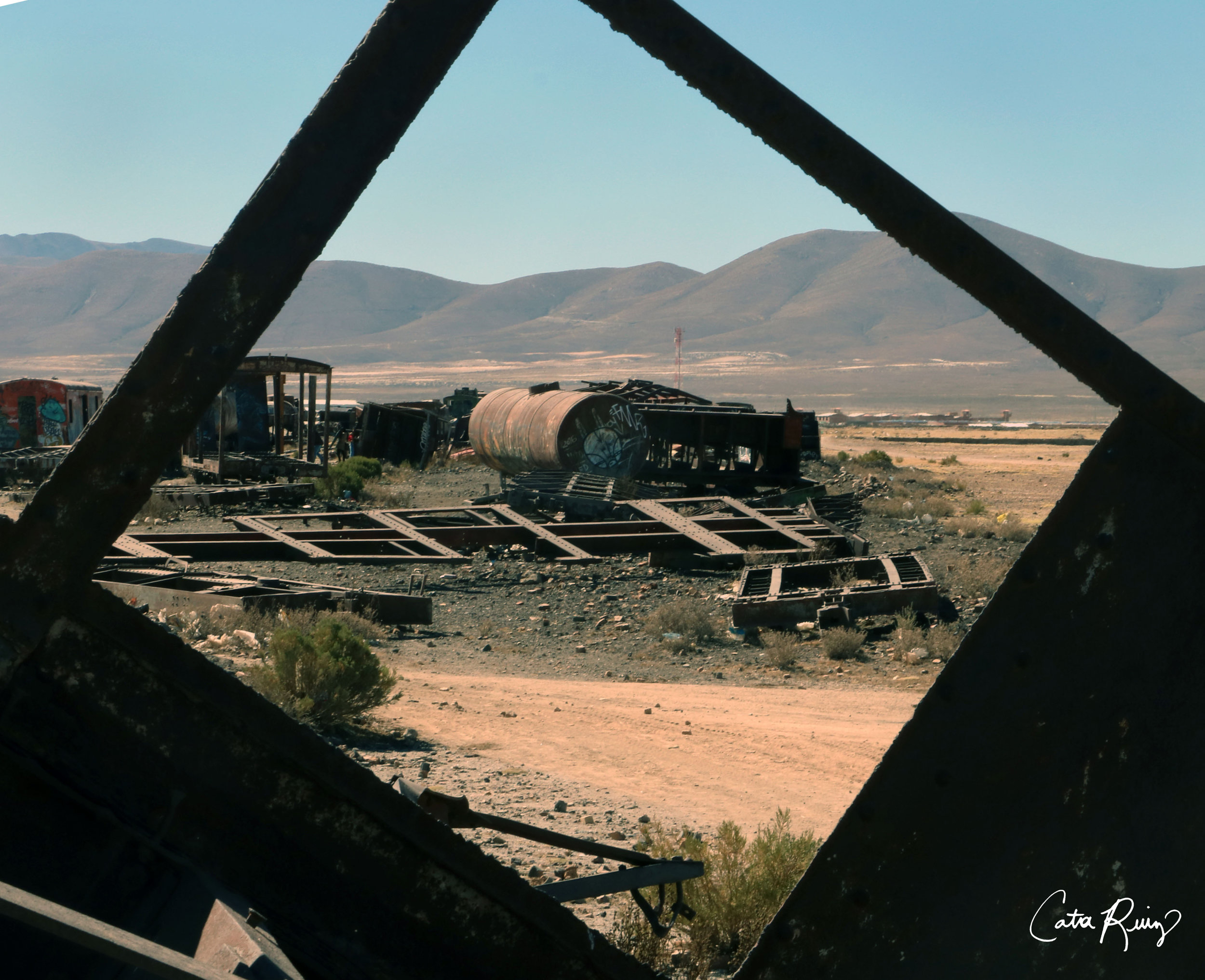 Framed Train