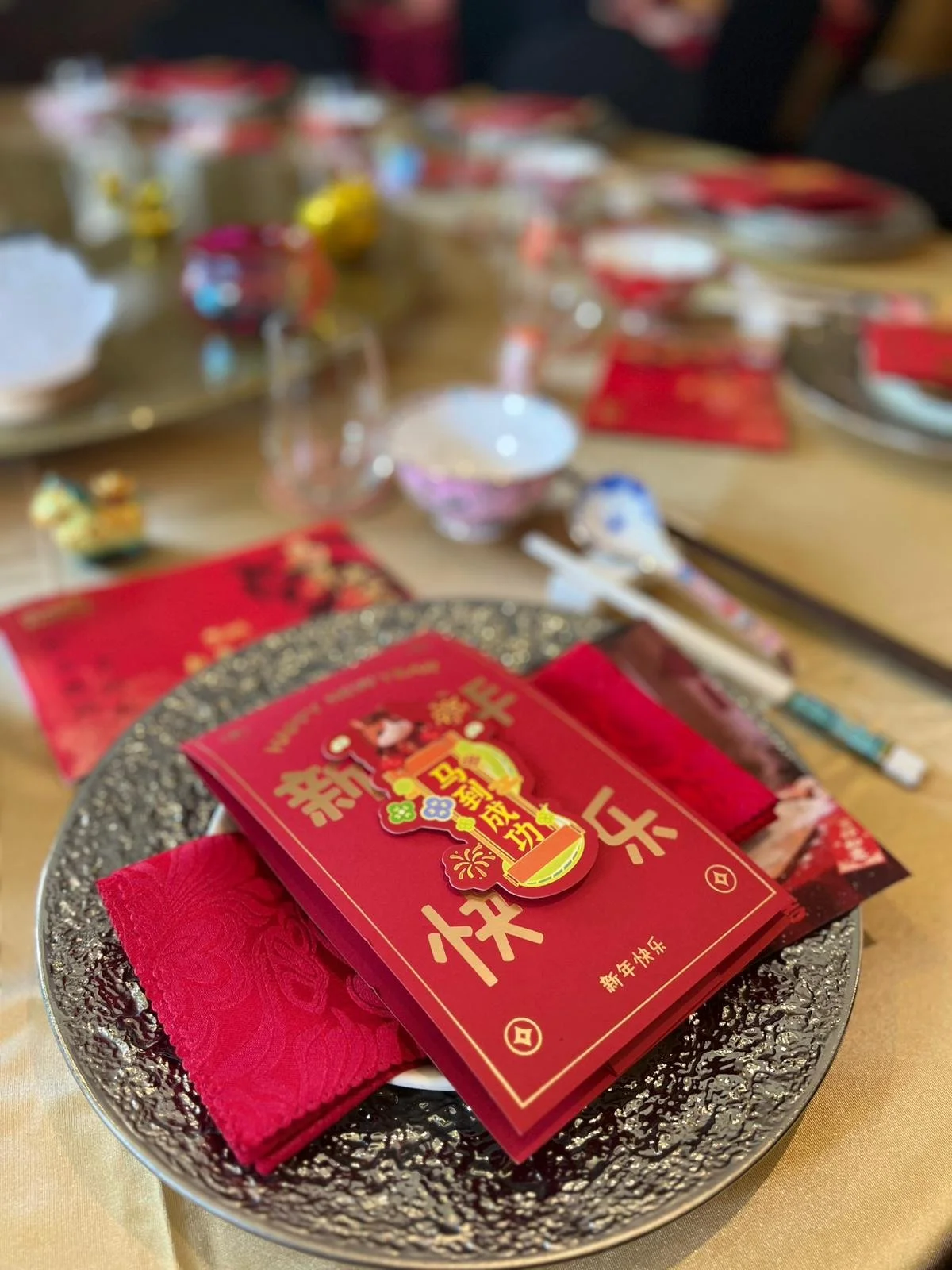 Festive Private Dining Suite at New Ubin Seafood CHIJMES with Chinese New Year 2026 Decorations for Family Reunion Dinners