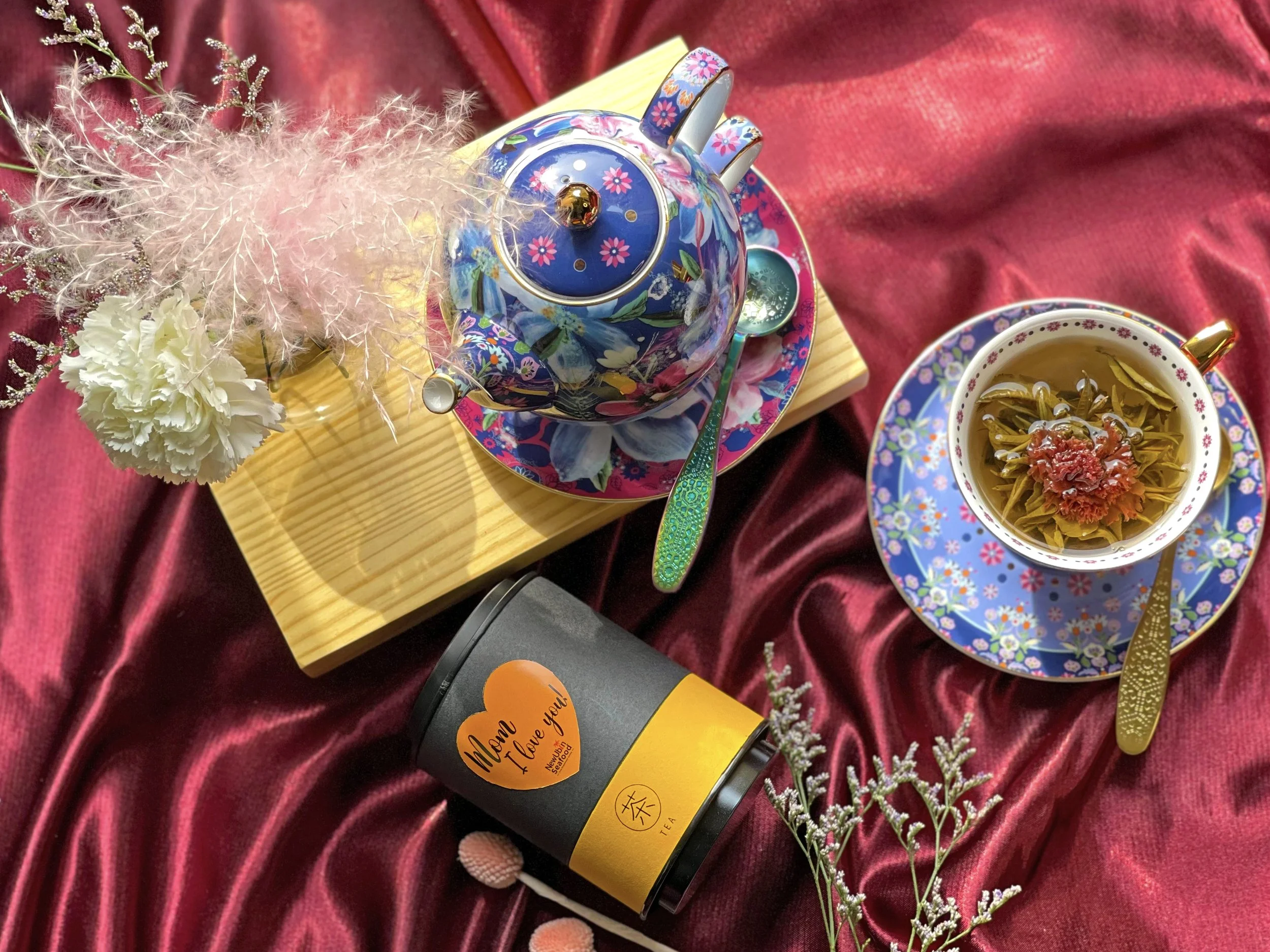 Carnation Floral Tea