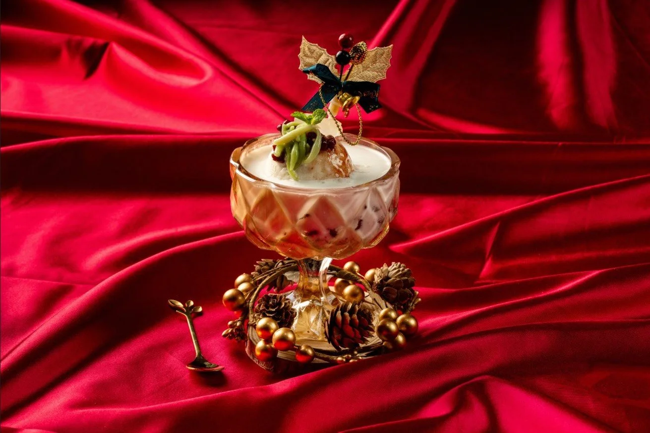 Coconut Chendol Delight with Snowflake Ice Cream