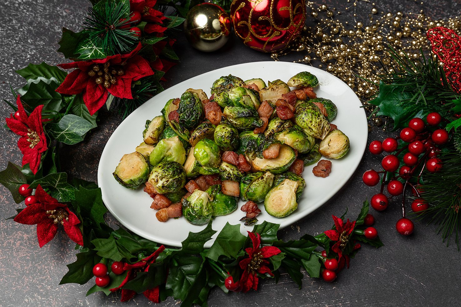 Brussel Sprouts and Smoked Pork