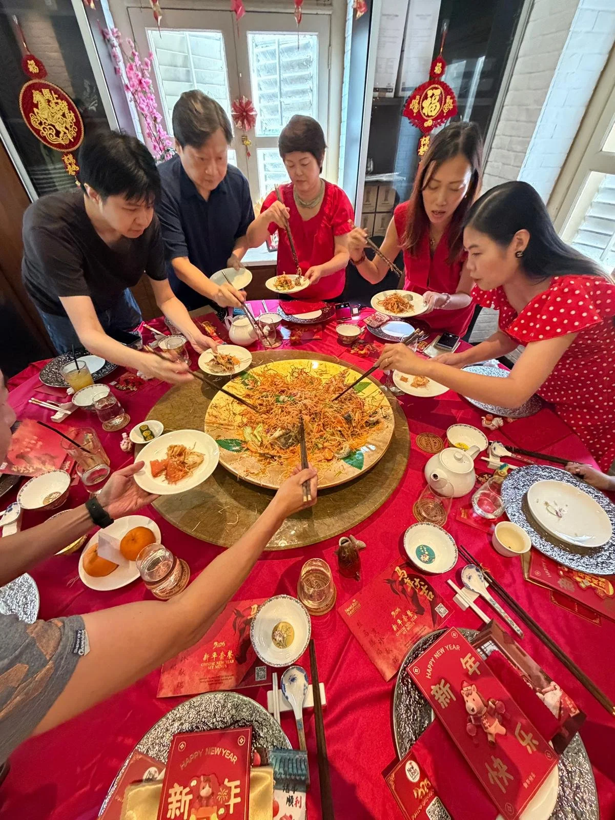 Corporate CNY 2026 Private Dining Room at New Ubin Seafood CHIJMES - Ideal for Company Reunion Lunches and Lo Hei Sessions