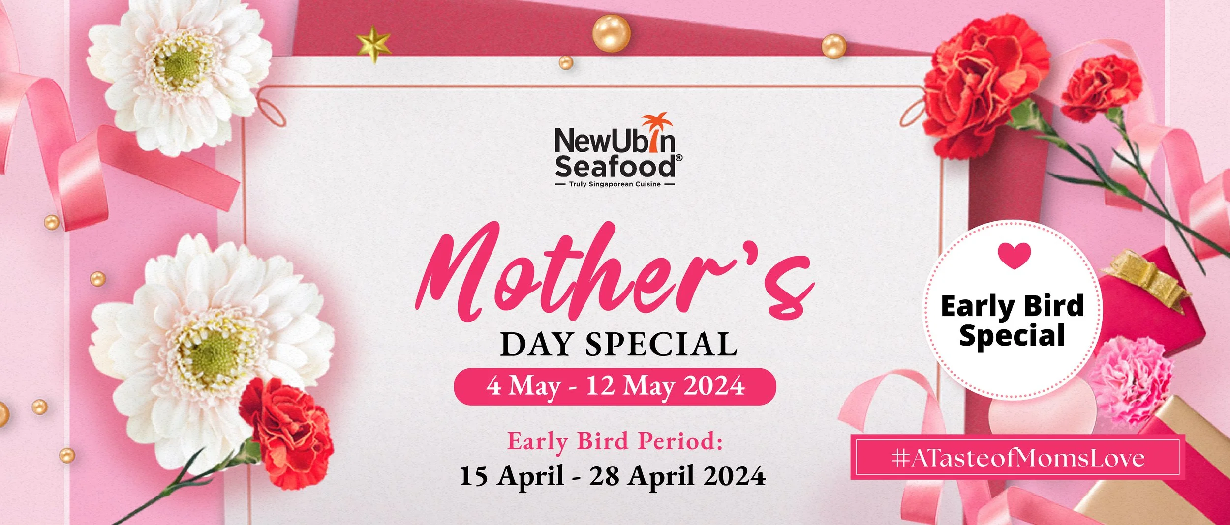 Mother's Day Specials at New Ubin Seafood