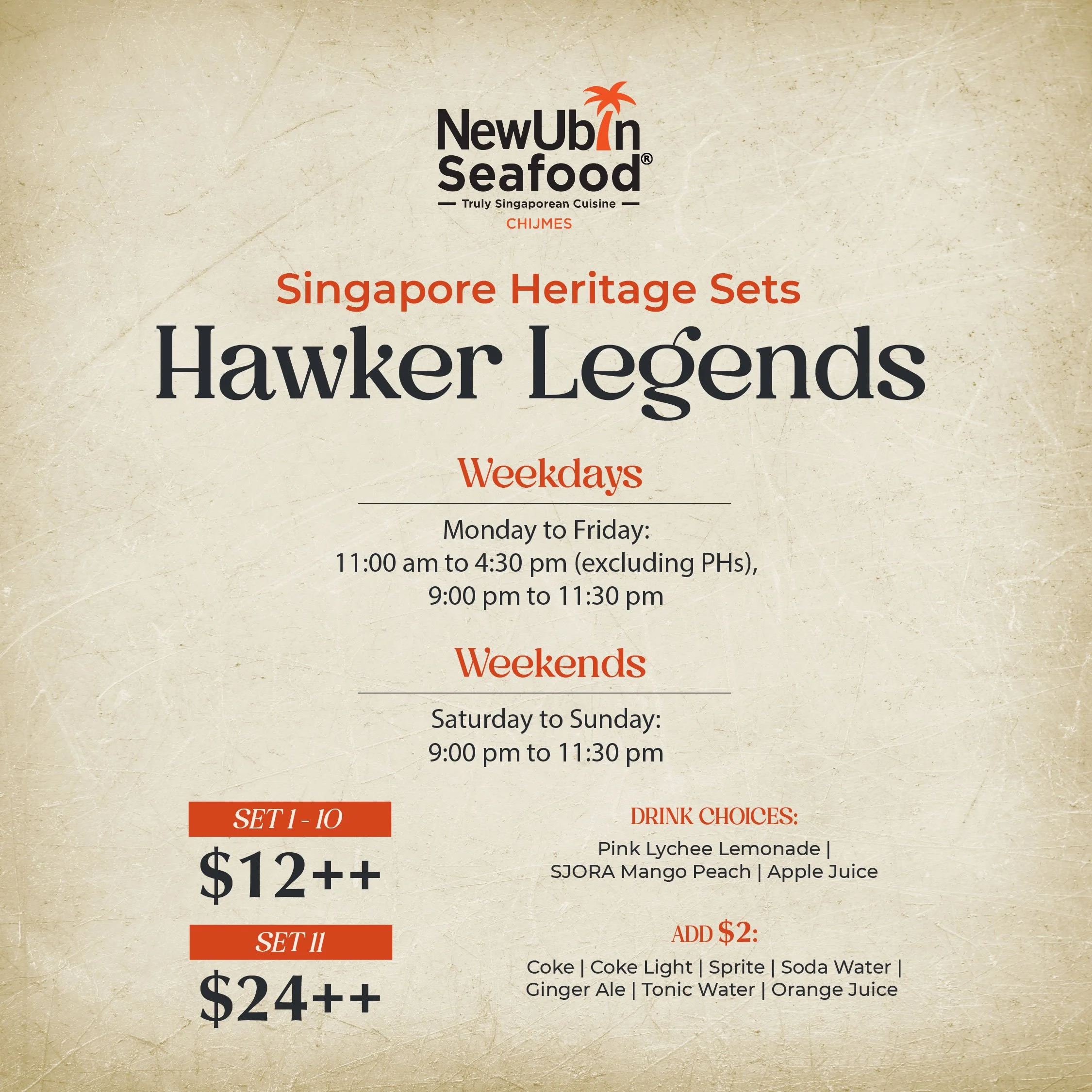 Singapore Heritage Sets (Hawker Legends)