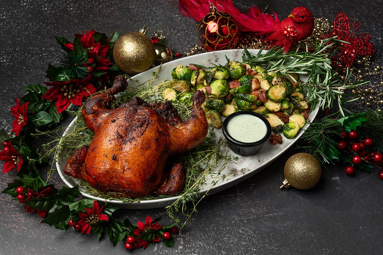 Tandoori Chicken & Brussels Sprouts Set