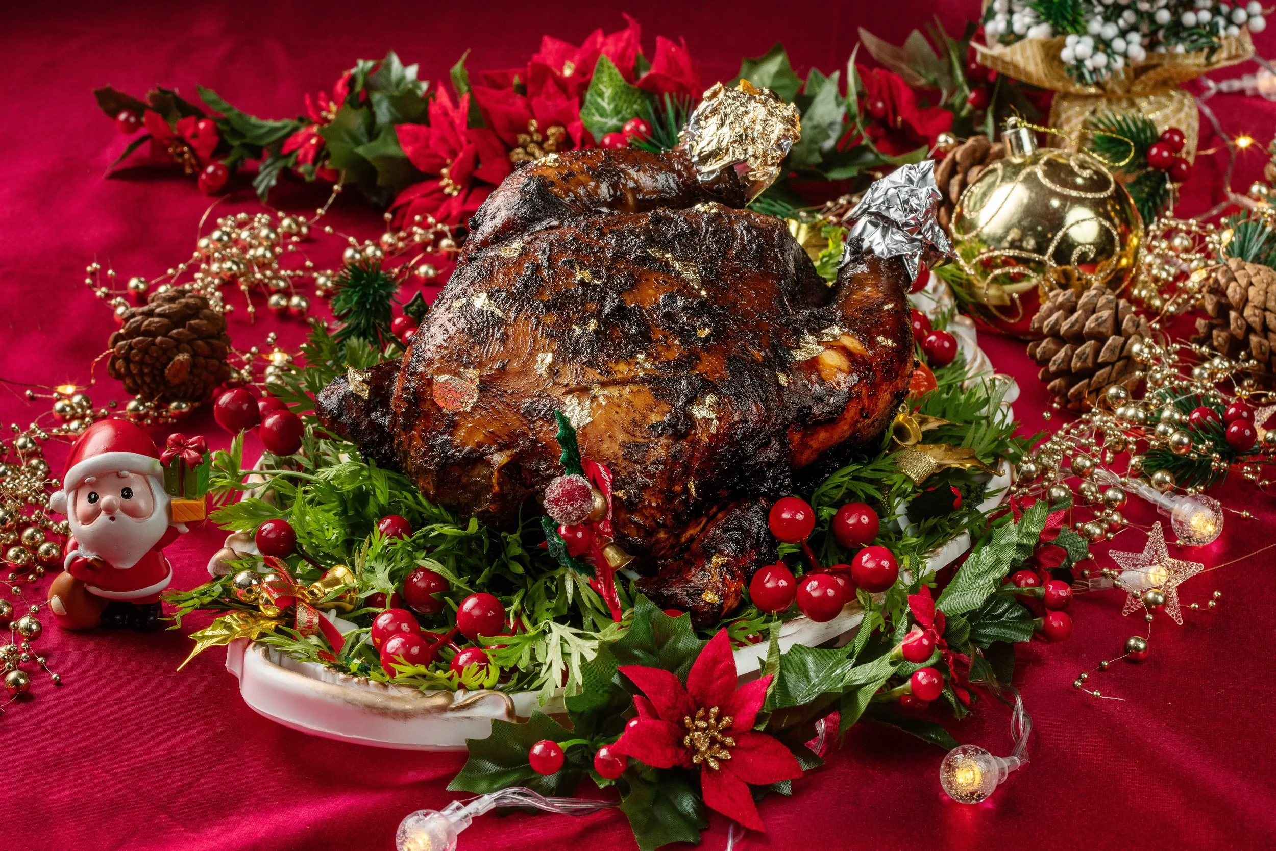 Yuletide Chicken with Buah Keluak Spice Rub