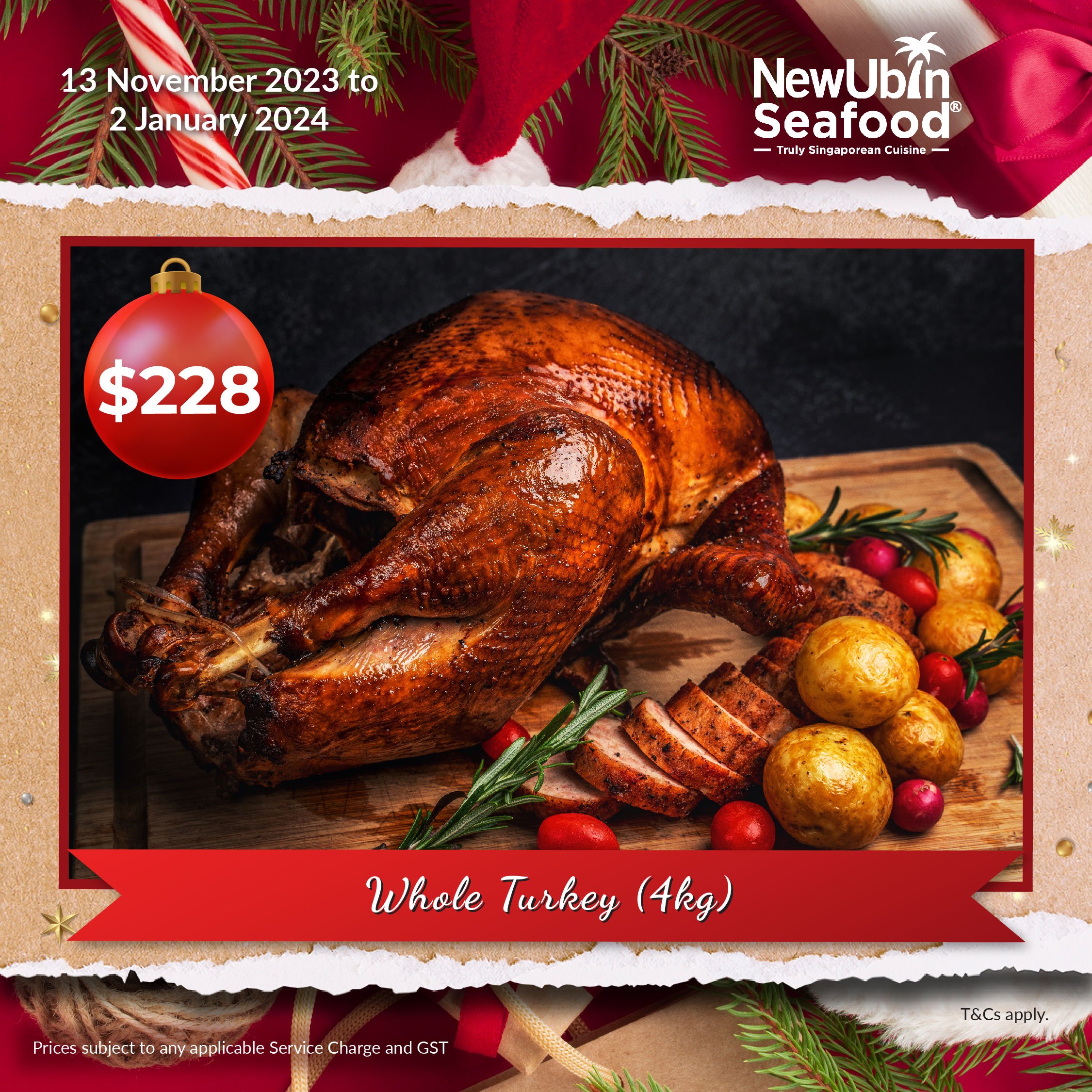 Whole Festive Turkey