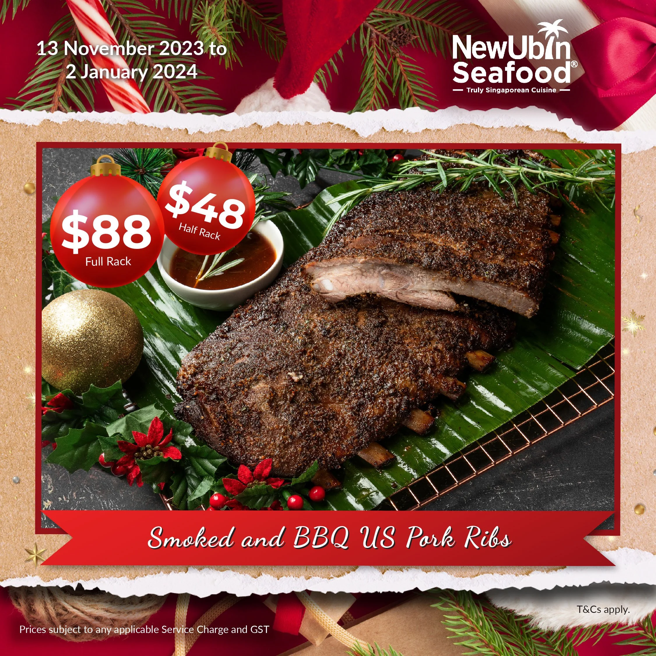 Smoked and BBQ US Pork Ribs