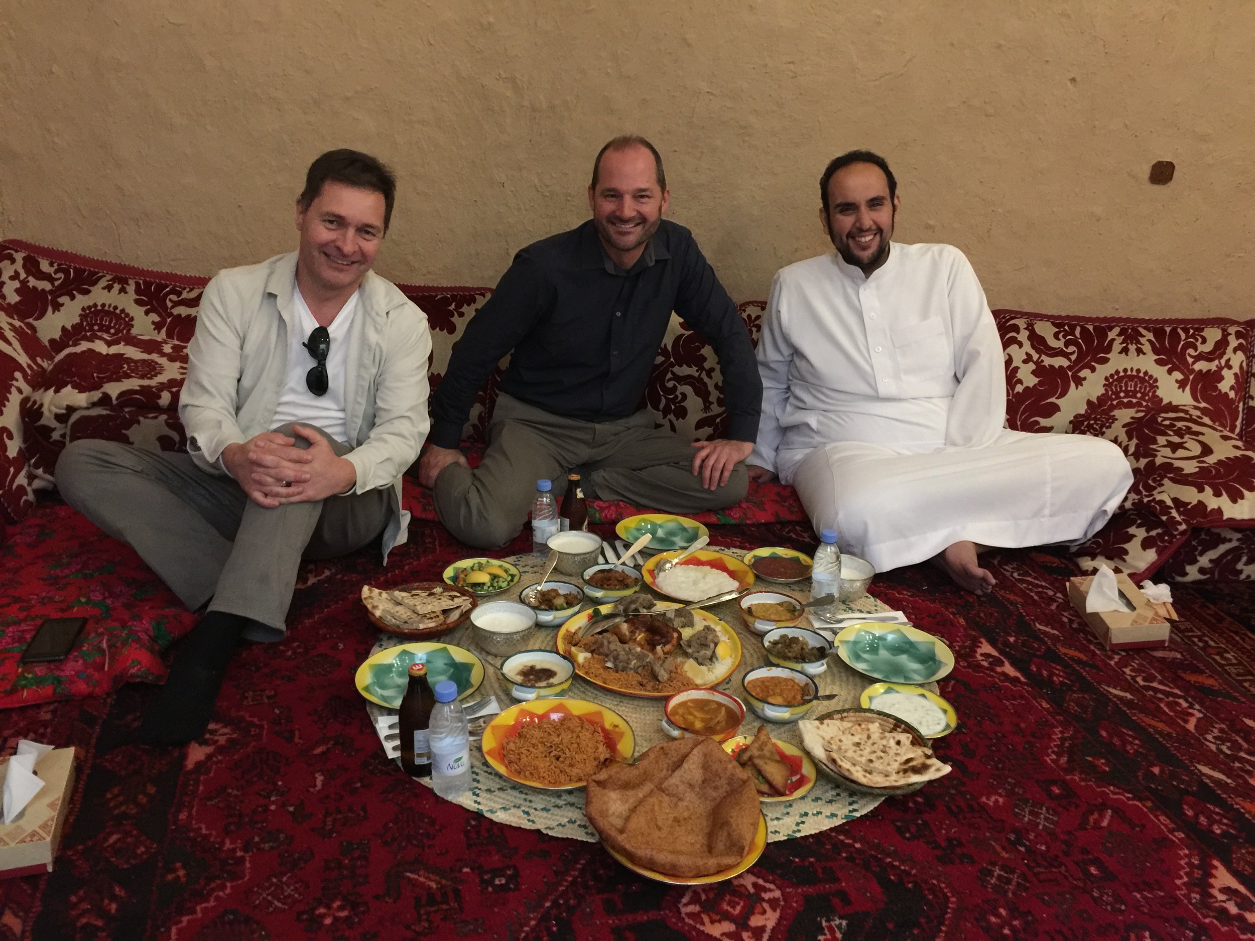Jon, Jeff, Aziz - Riyadh