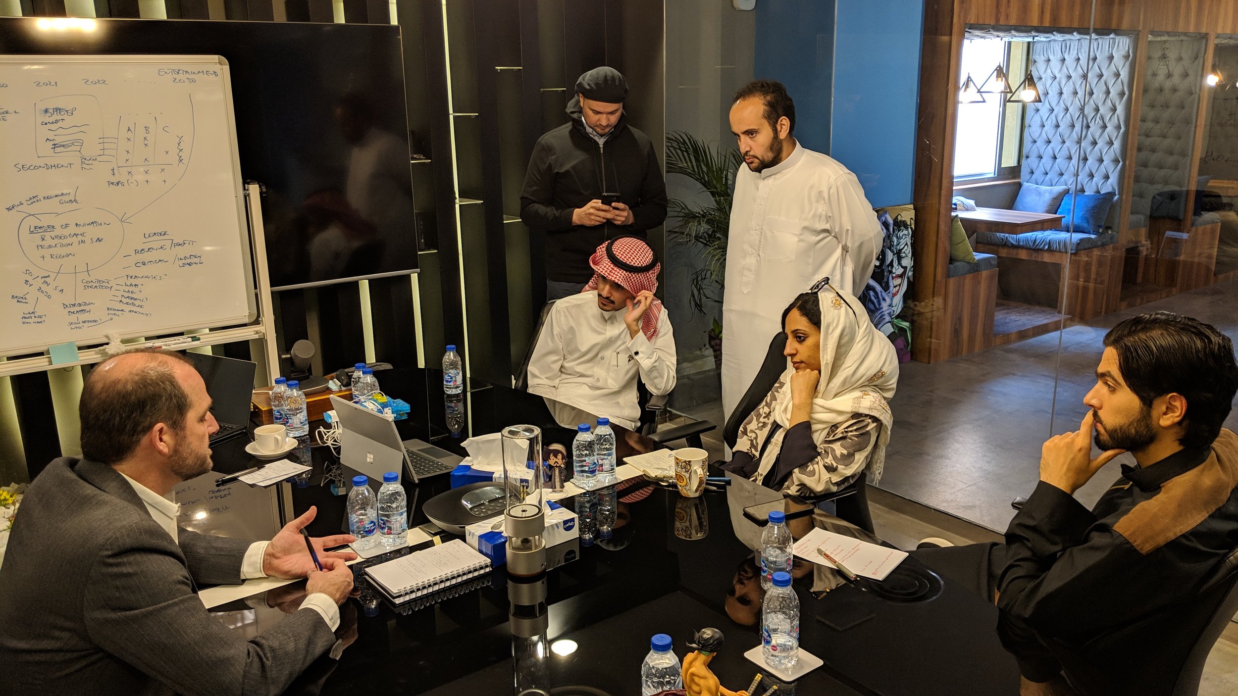 Production Team, Riyadh