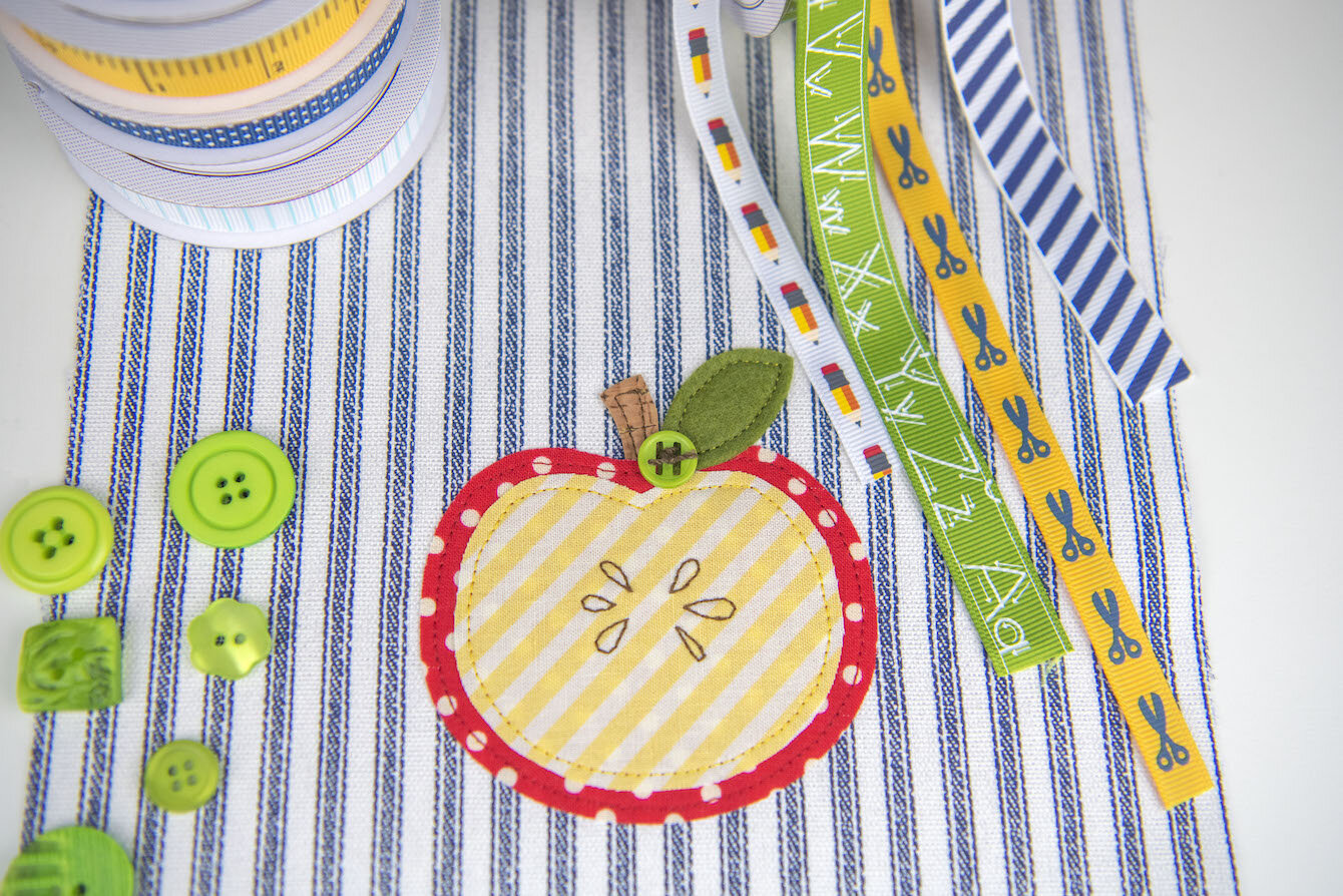 Fruit Applique Embroidery Pattern and Tutorial — Stubbornly Crafty