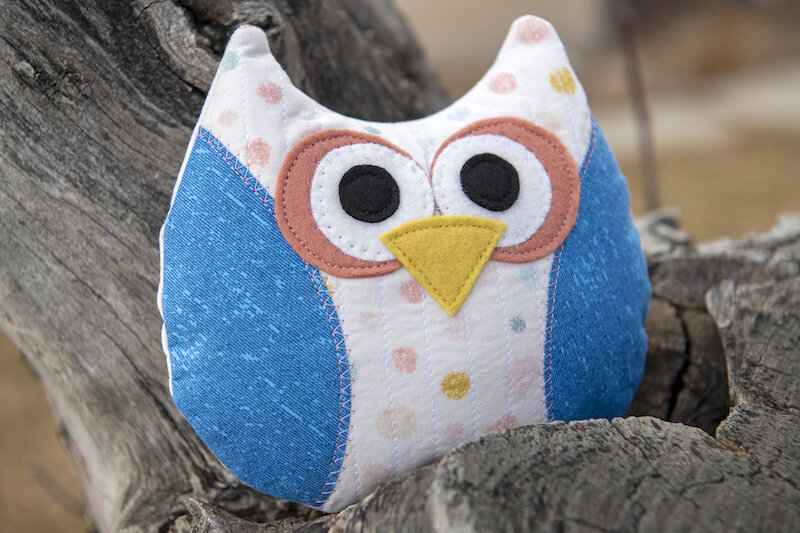 Owl Softie Sewing Pattern Tutorial