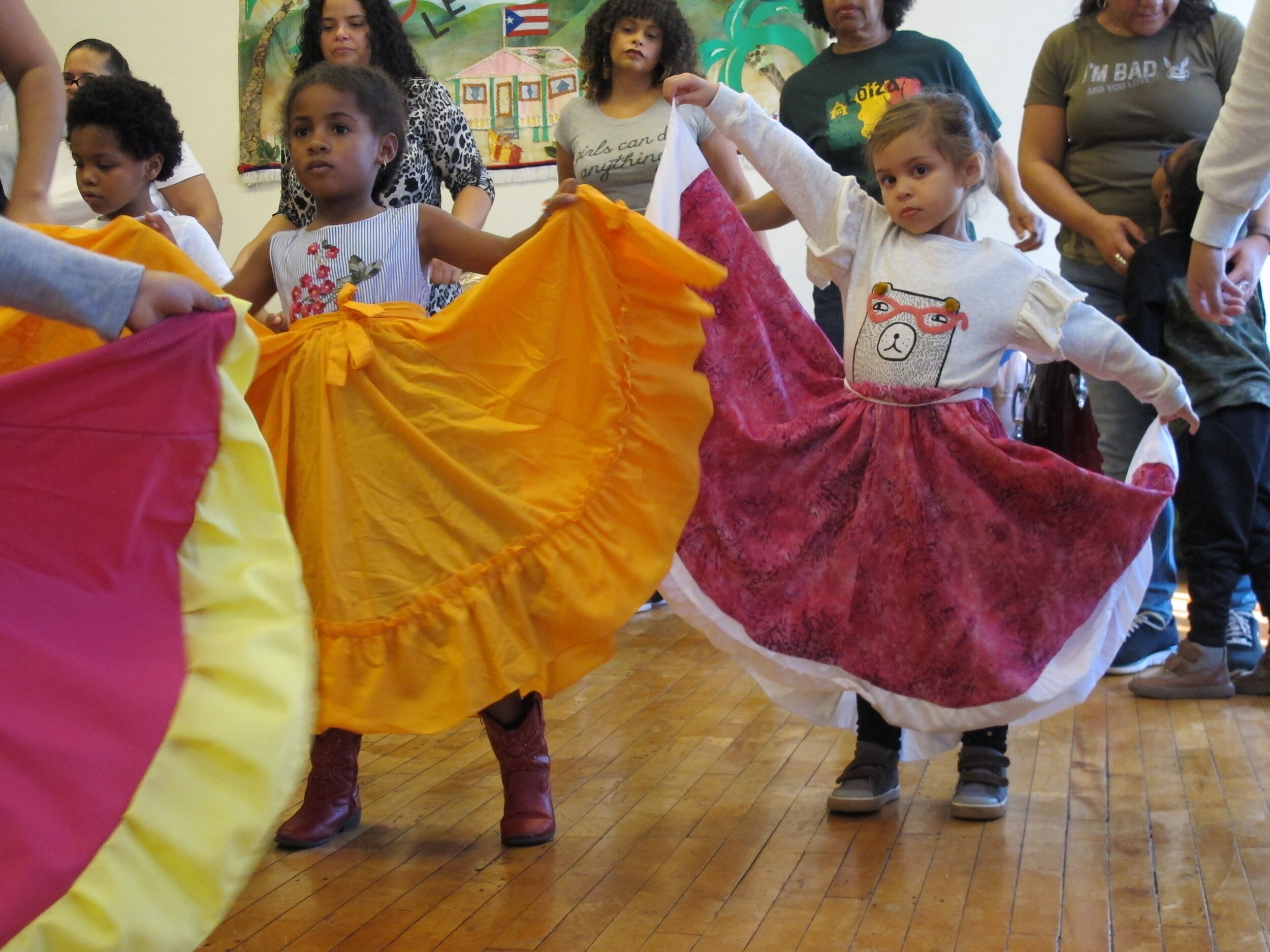 LP21's Bomba and Plena Community Workshops 