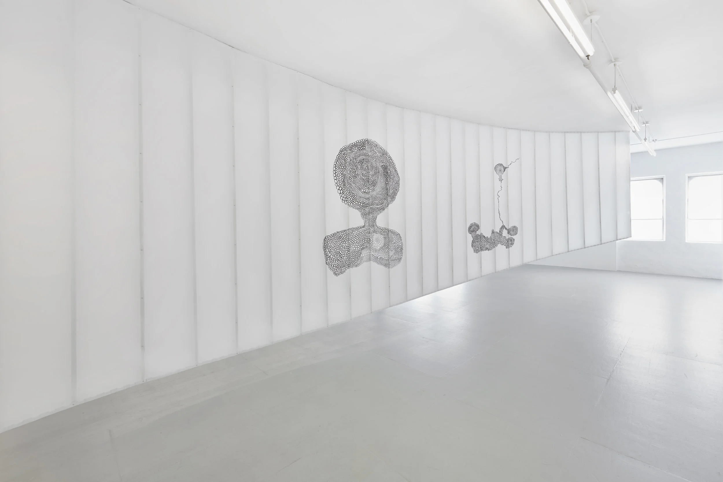 Installation view, Cartesian Gris Gris, David Lewis, New York, 2019