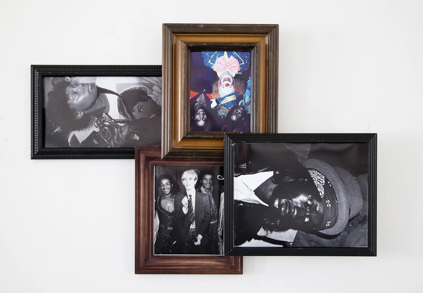 Spin #1 (First of a four part piece), 2014 Four archival pigment prints, found antique frames // 27 x 36 x 3 in