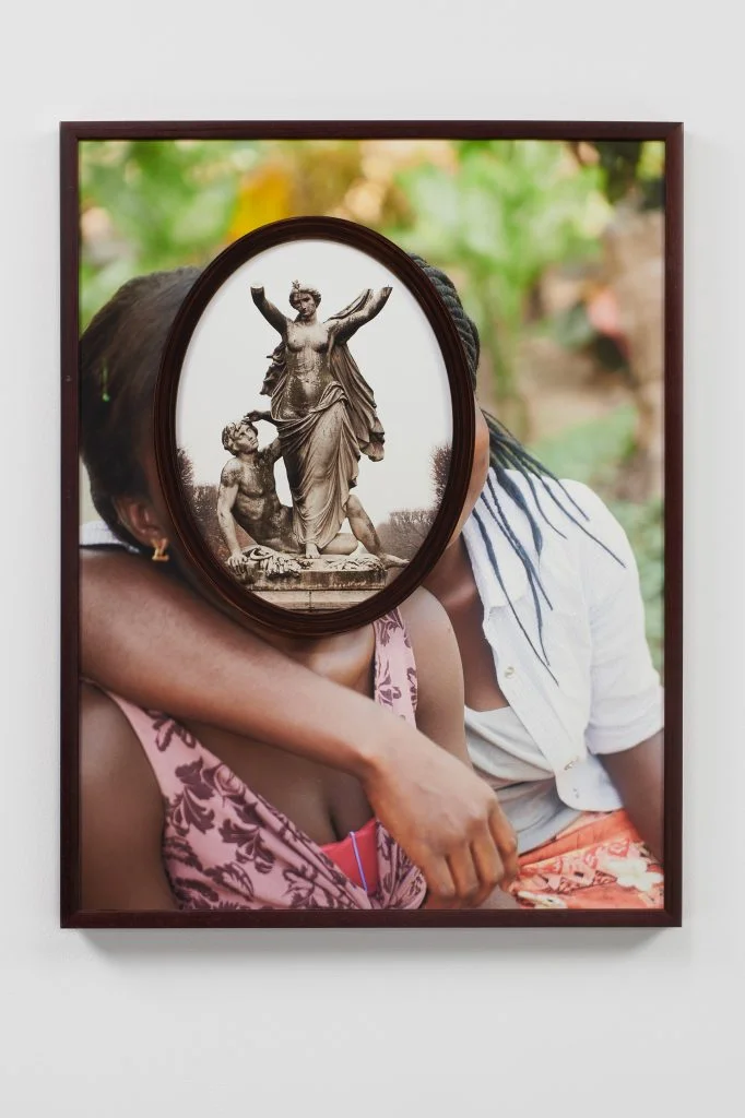 Akwidaa I Luxembourg, 2019 Two archival pigment prints in artist’s frames and found frames, UV laminate // 34 x 26 x 2 in