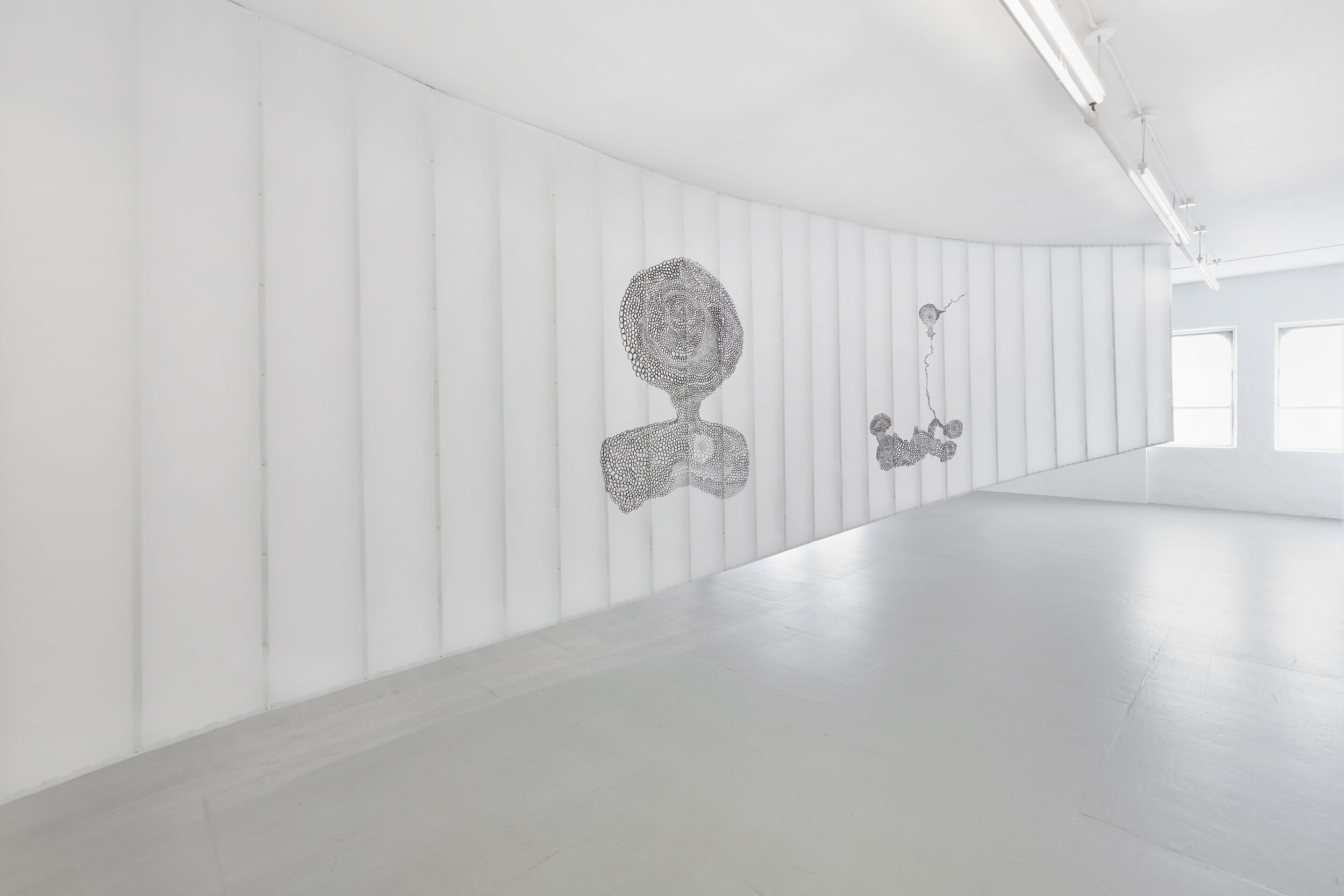 Installation view, Cartesian Gris Gris, David Lewis, New York