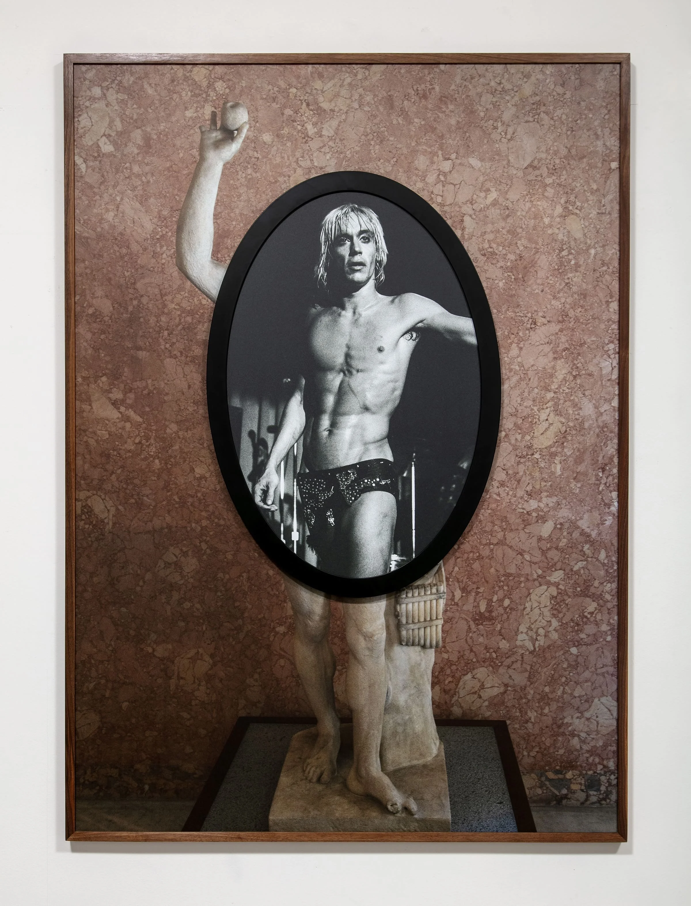   The Song Remains (assumptions about the nature of time) , 2024, Two UV pigment prints on Dibond, artist's frames, 60 5/8 x 43 x 2 in, 154 x 109.2 x 5.1 cm 