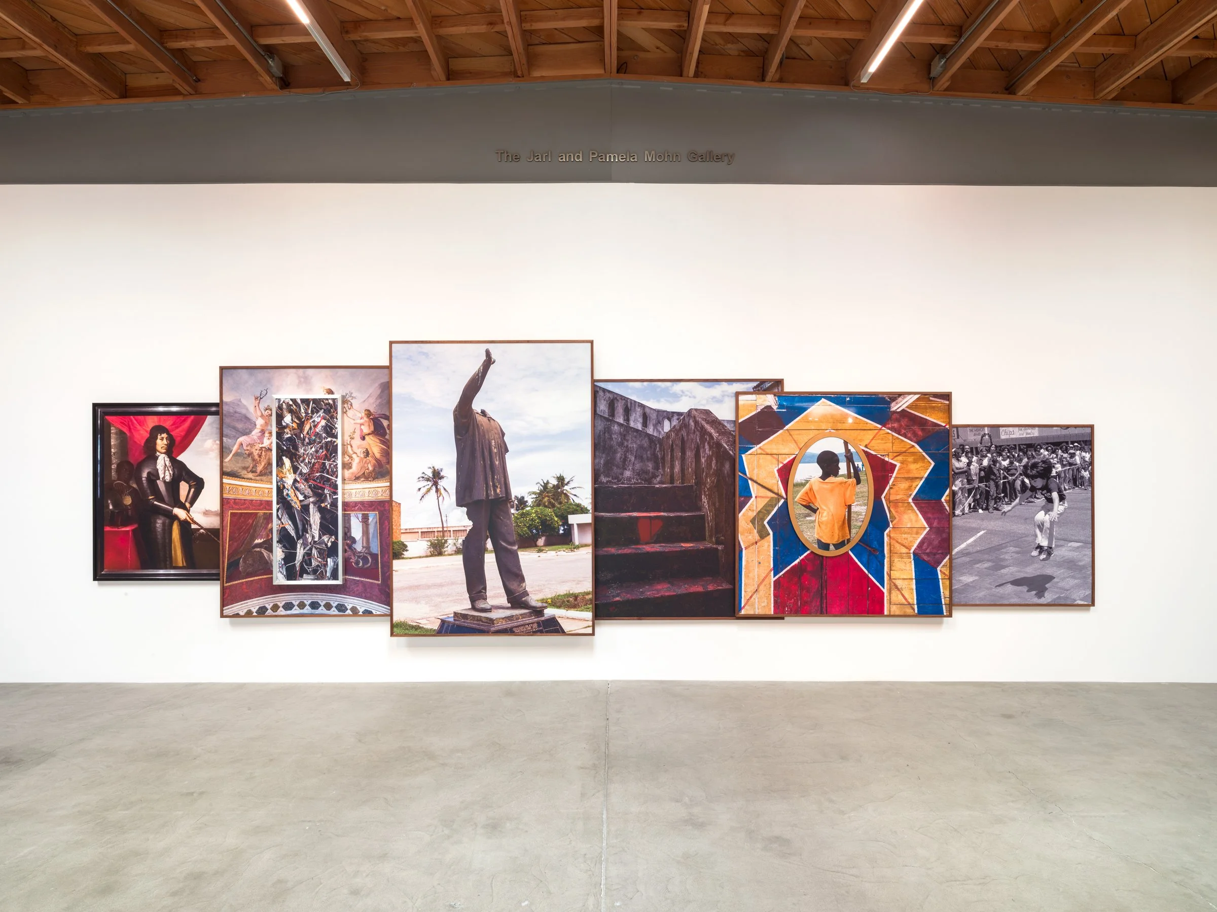 Asymmetrical Histories, Same As it Ever Was, 2026 Eight UV pigment prints on Dibond in artist's frames