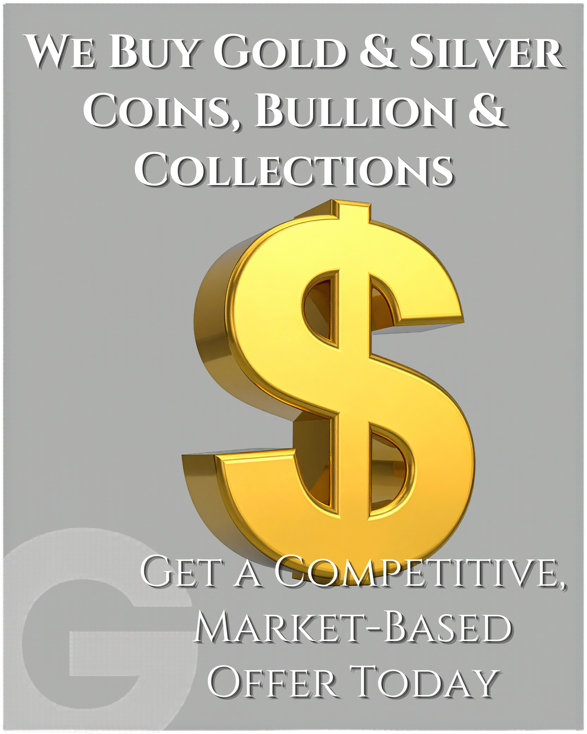 We Buy Gold and Silver