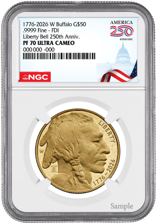 Dual Date Gold Buffalo Proof